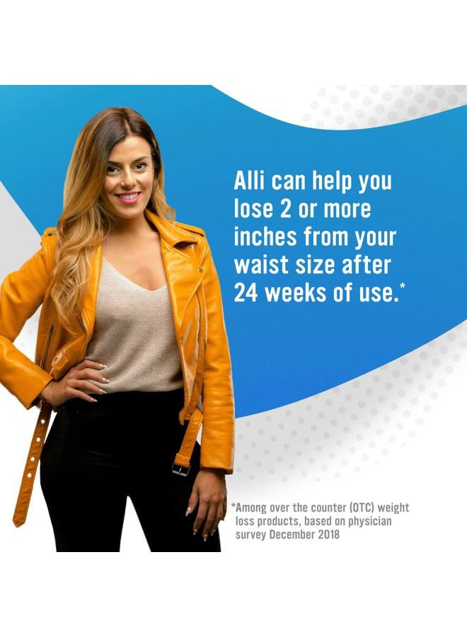 alli Diet Weight Loss Supplement Pills, Orlistat 60mg Capsules Starter Pack, Non prescription weight loss aid, 60 count(Pack of 1) - Image 3